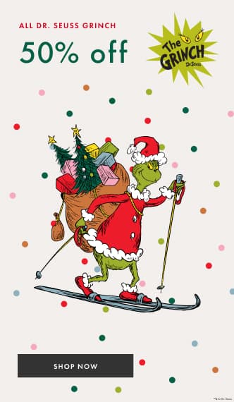 Shop All Grinch at 50% off