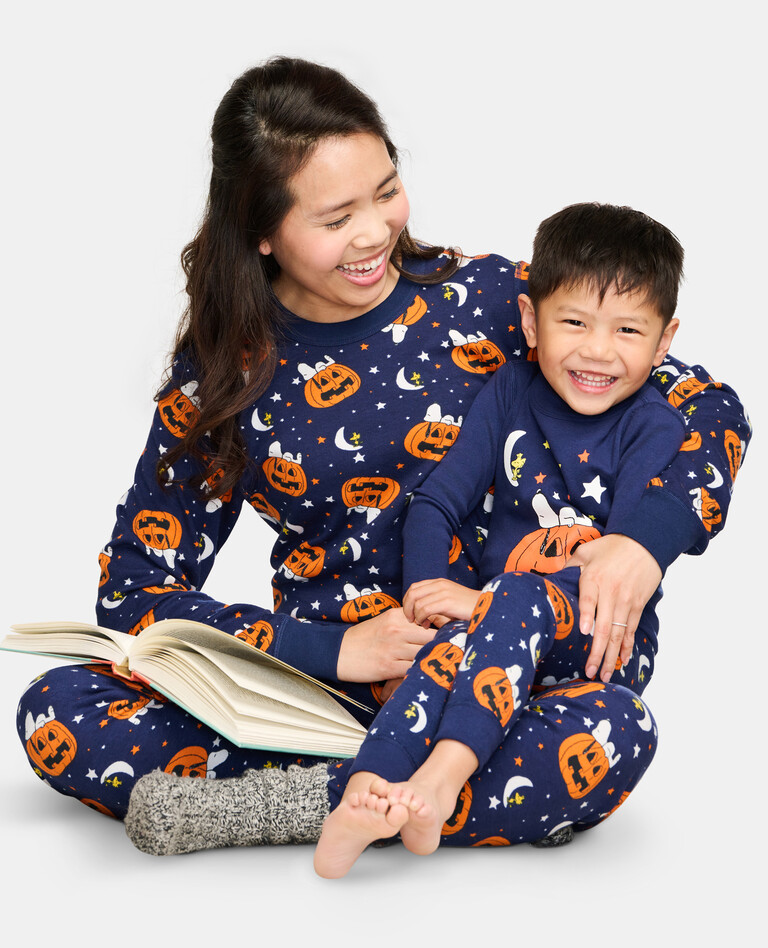 Peanuts Halloween Matching Family Pajamas | Hanna Andersson