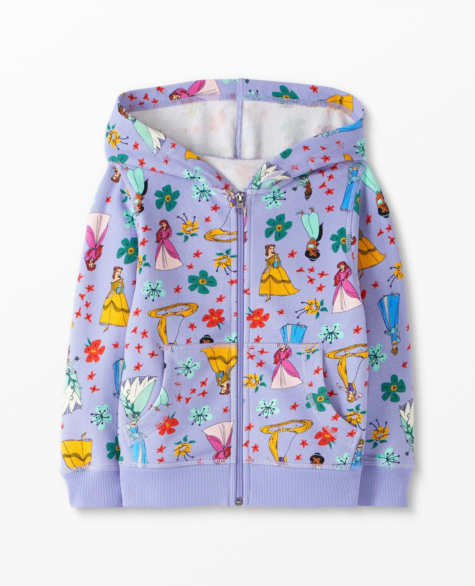 Disney princess cheap zip up hoodie