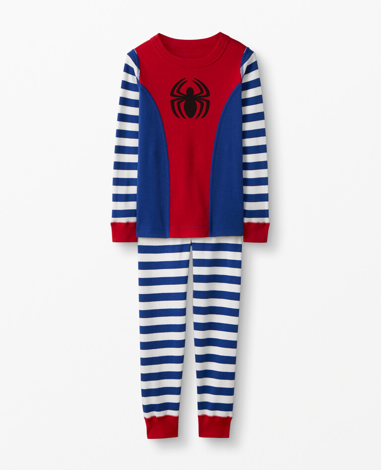 Spider-Man Super-Hero Avenger Boy's Fleece Pajama Set - Little Dreamers  Pajamas