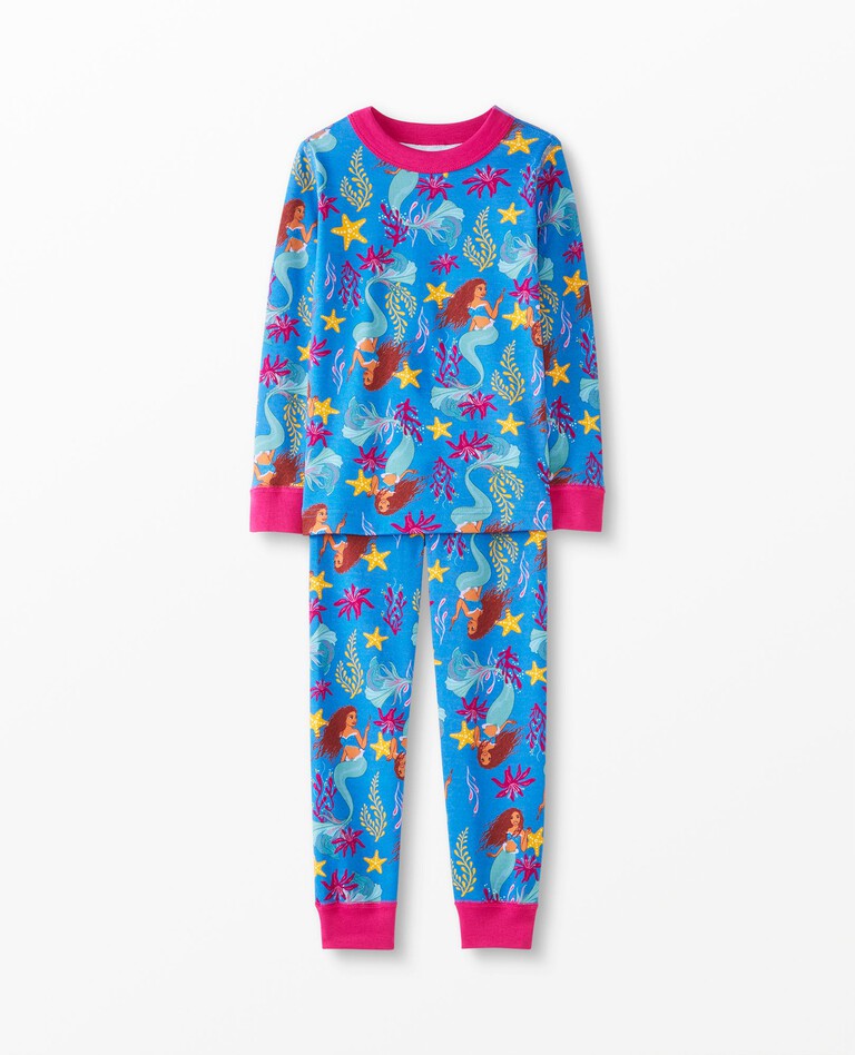 Disney's The Little Mermaid Long John Pajama Set | Hanna Andersson