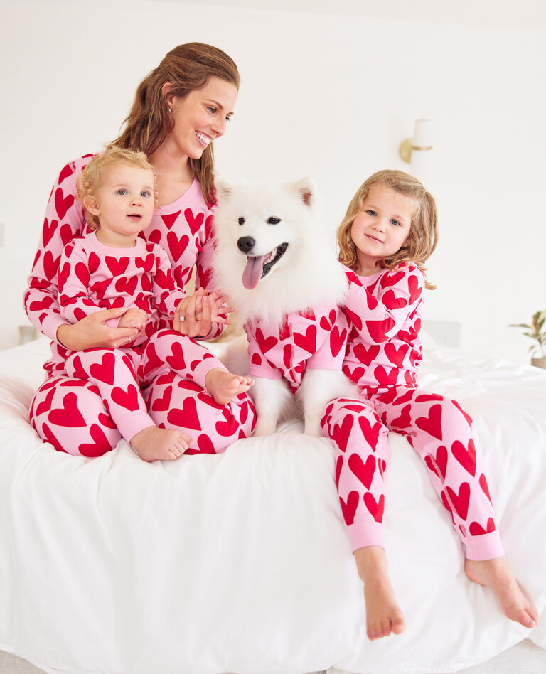 Hearts on Hearts Matching Mommy & Me Pajamas | Hanna Andersson