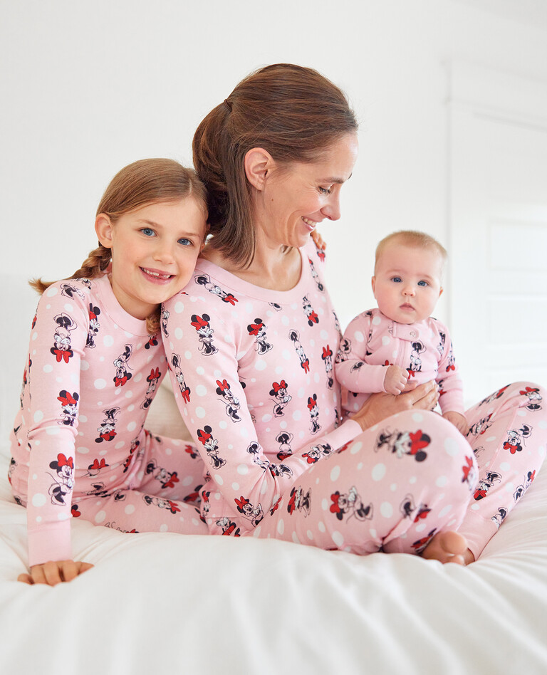 Disney Positively Minnie Matching Mommy & Me Pajamas | Hanna Andersson