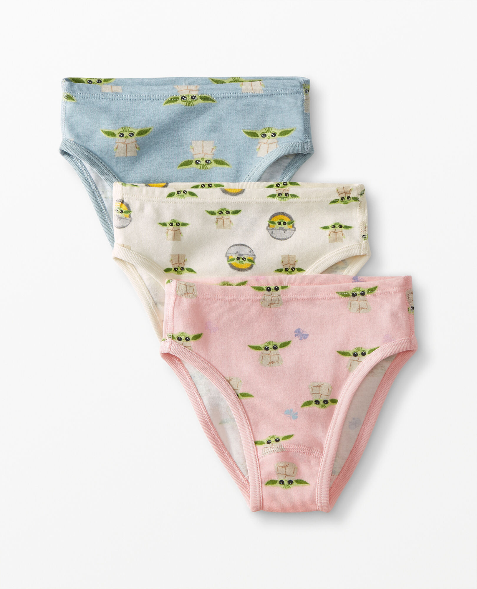 STAR WARS Grogu Hipster Underwear In Organic Cotton 3 Pack