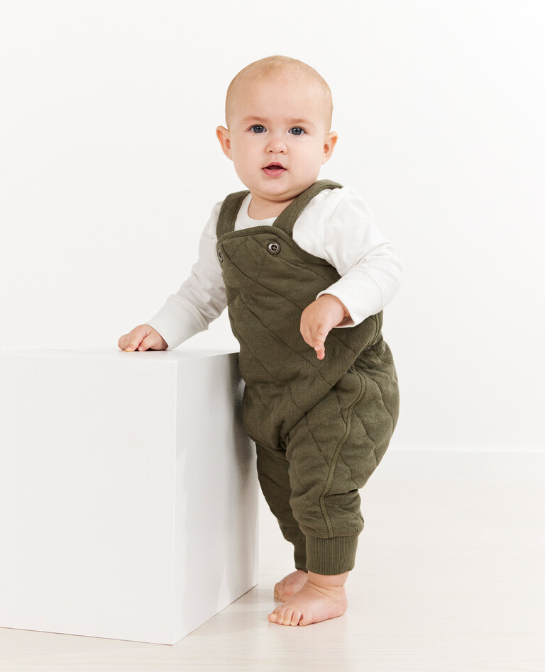 Bby Quilted Overall | Hanna Andersson