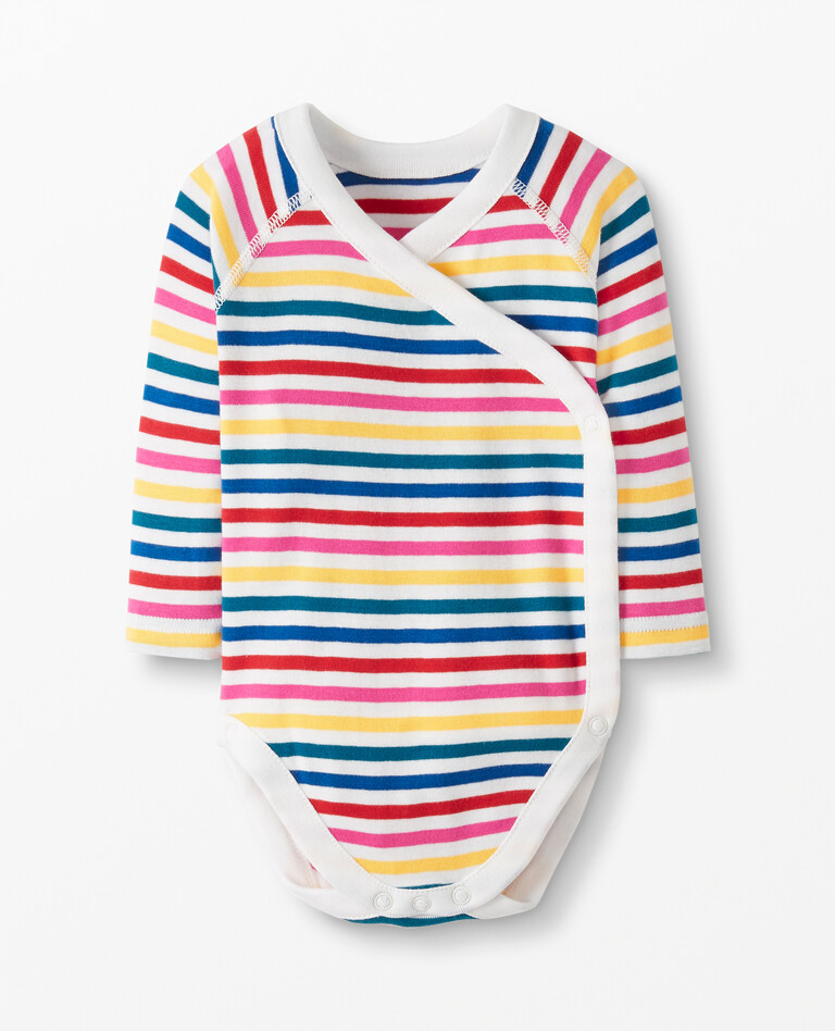 Baby Side Snap Bodysuit In Organic Cotton | Hanna Andersson