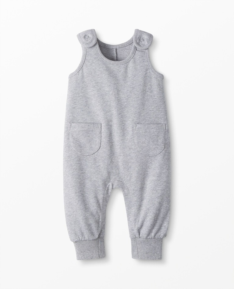 Baby Pocket Overalls In French Terry | Hanna Andersson
