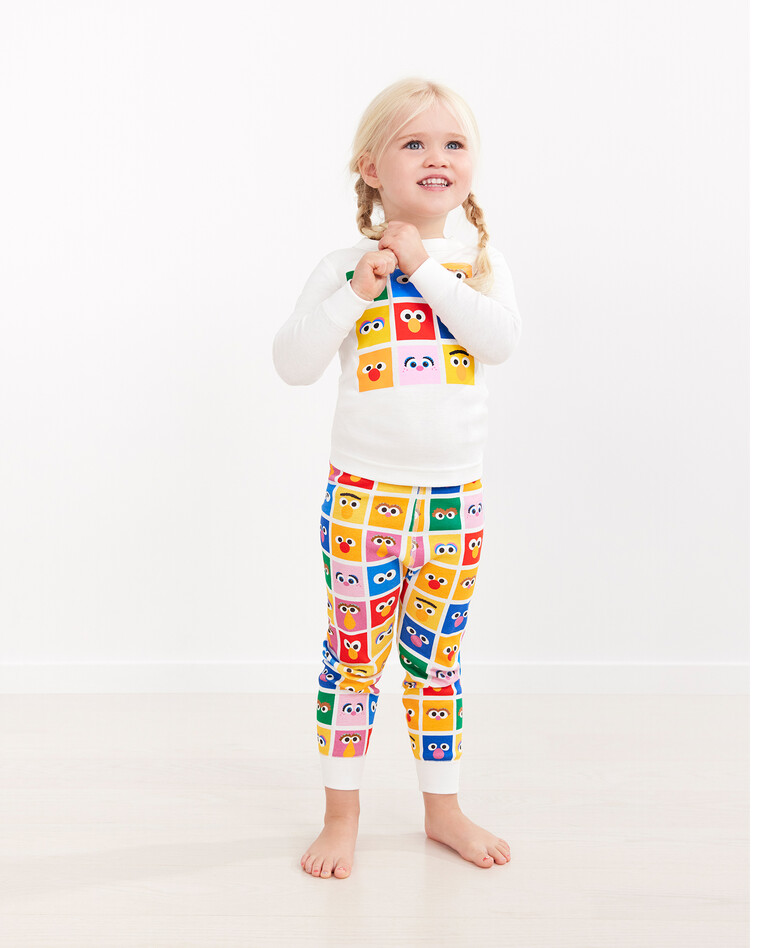 Sesame Street Long John Pajama Set | Hanna Andersson