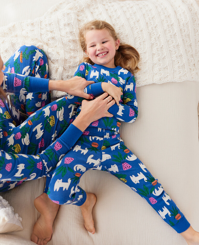Cactus Cat Matching Mommy & Me Pajamas | Hanna Andersson